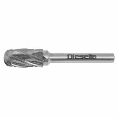 Roterande fil HM Ø10 x 20 mm form C (Alu. Cut) med Ø6 mm skaft